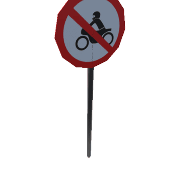 Motorcycles Prohibited_1_2_3_4